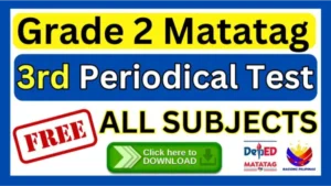 Grade 2 3rd Quarter Periodical Test