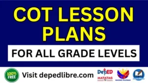 COT Lesson Plans