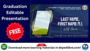 Free Graduation Presentation for Teachers