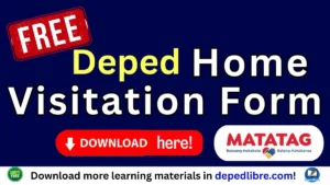 DepEd Home Visitation Form