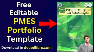 DepEd PMES Template Free Download