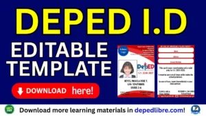 DepEd ID Template Free Download for Students