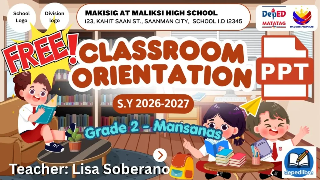Classroom Orientation Presentation Free Download