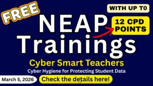 NEAP Free Trainings 2026