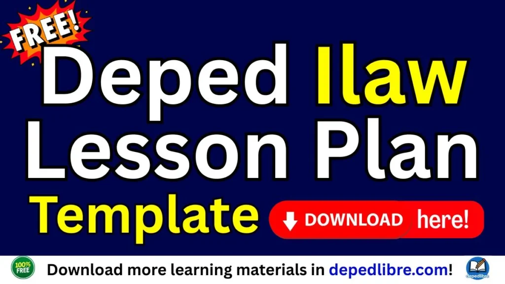 Deped Ilaw Lesson Plan Template