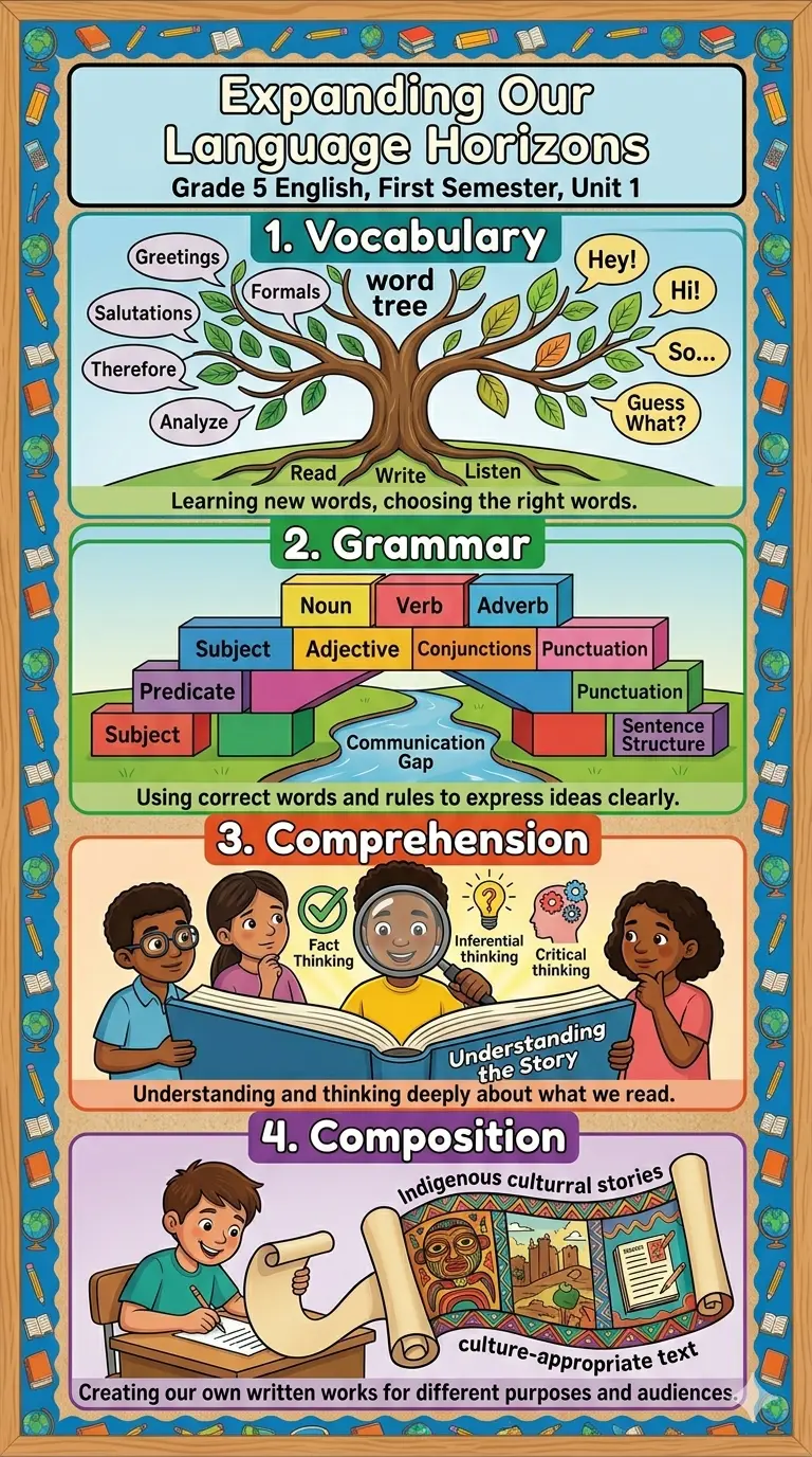 Grade 5 Bulletin Board English