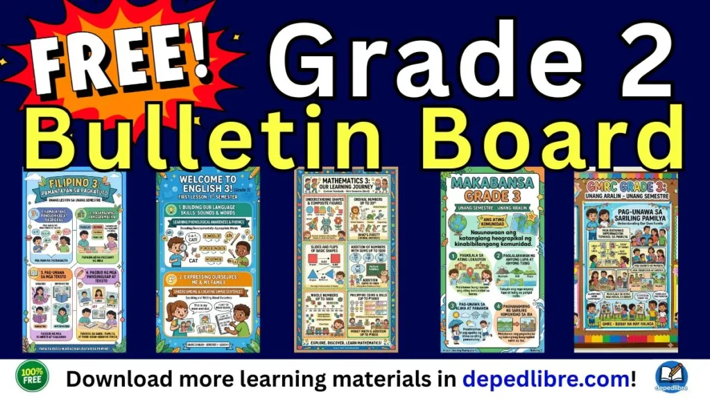 Grade 2 Bulletin Board First Term Free Download