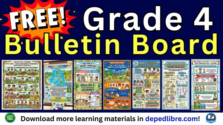 Grade 4 Bulletin Board First Term Free Download
