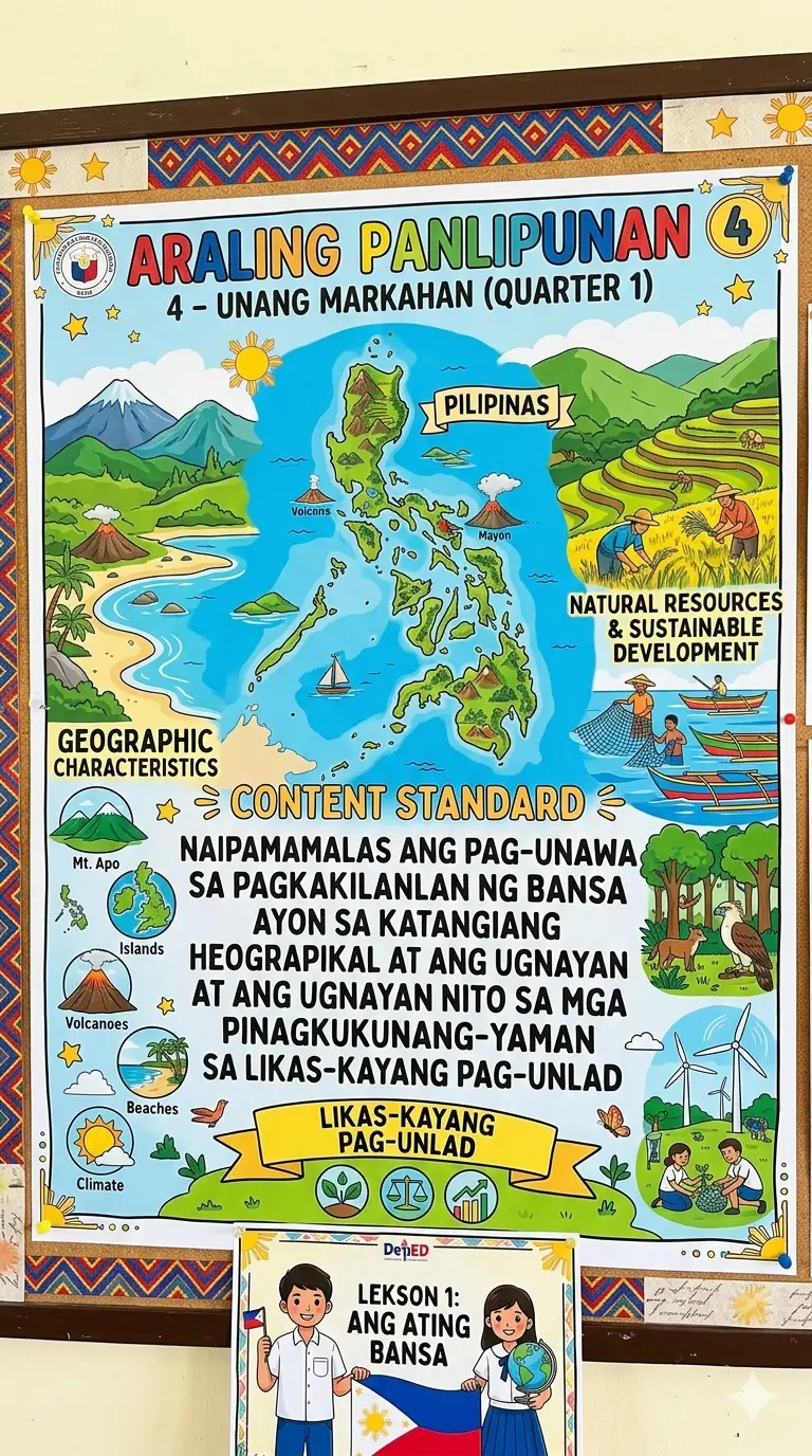 Grade 4 Bulletin Board AP