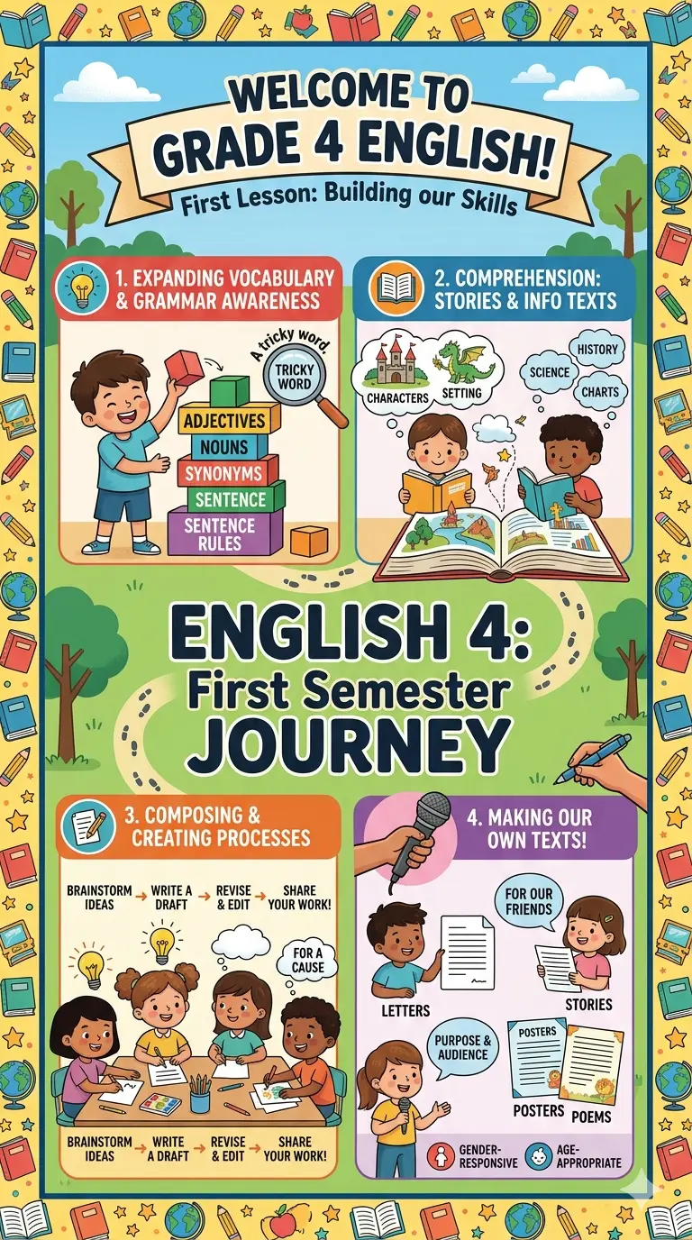 Grade 4 Bulletin Board English