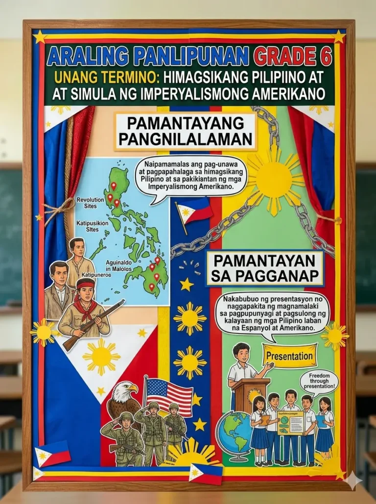 Grade 6 Bulletin Board First Term AP