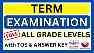DepEd Term Examination
