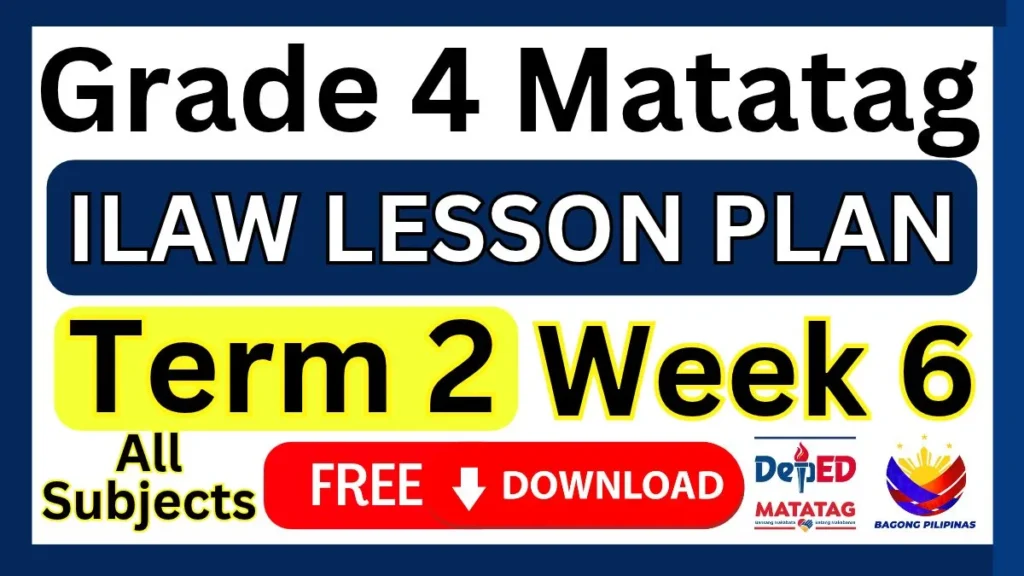 ILAW Lesson Plan Grade 4 Term 2 Week 6