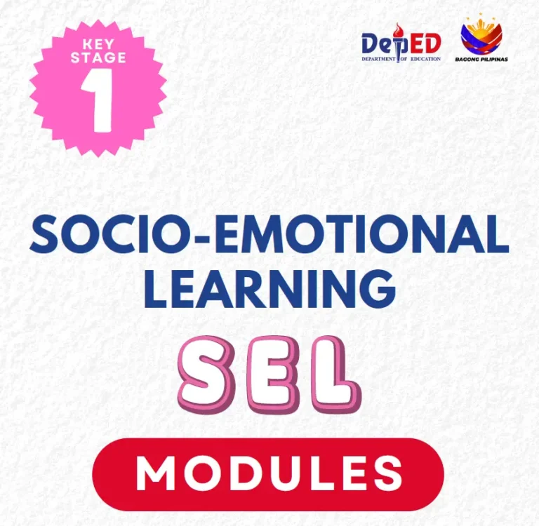 SOCIO-EMOTIONAL LEARNING SEL MODULES KEY STAGE 1